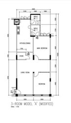 Blk 349 YUHUA PLACE (Jurong East), HDB 3 Rooms #583032931